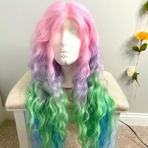 Rainbow Wig